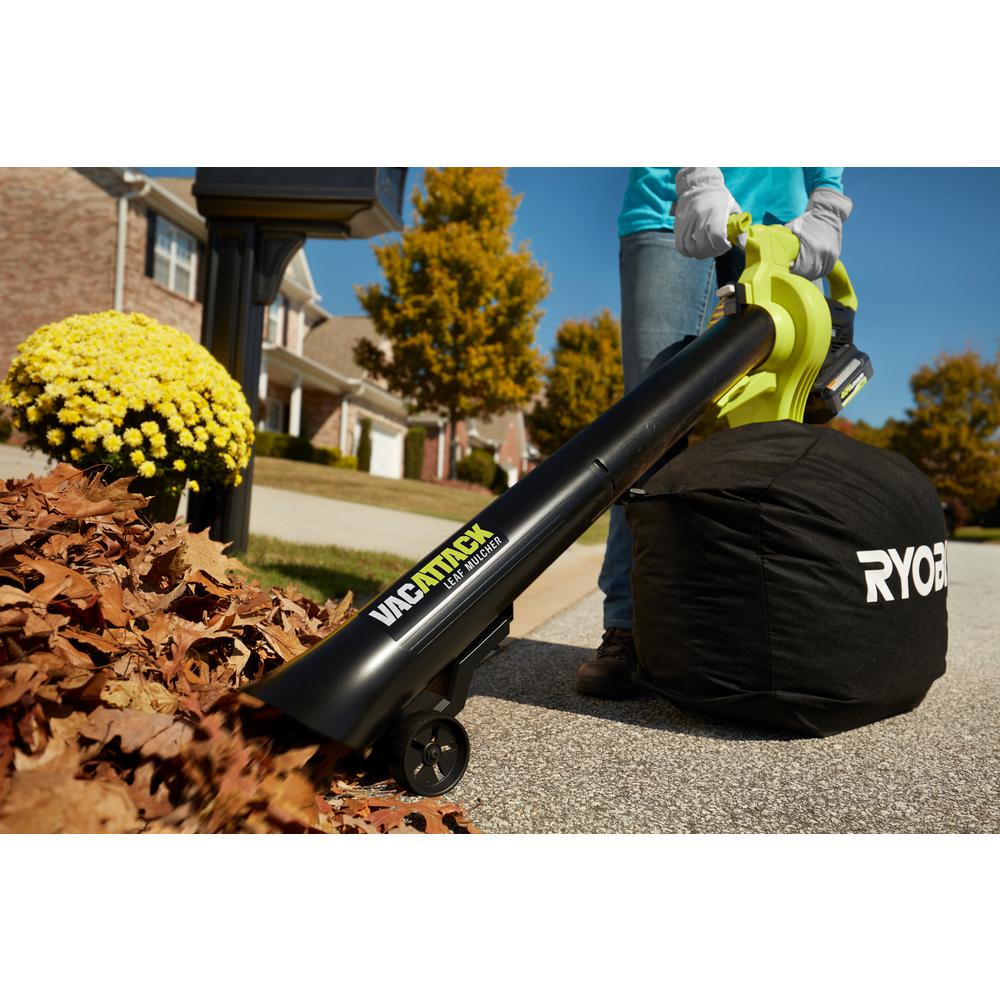 Open Box -  RYOBI 40-Volt Lithium-Ion Cordless Battery Leaf Vacuum/Mulcher (Tool Only) RYOBIBullseye Deals