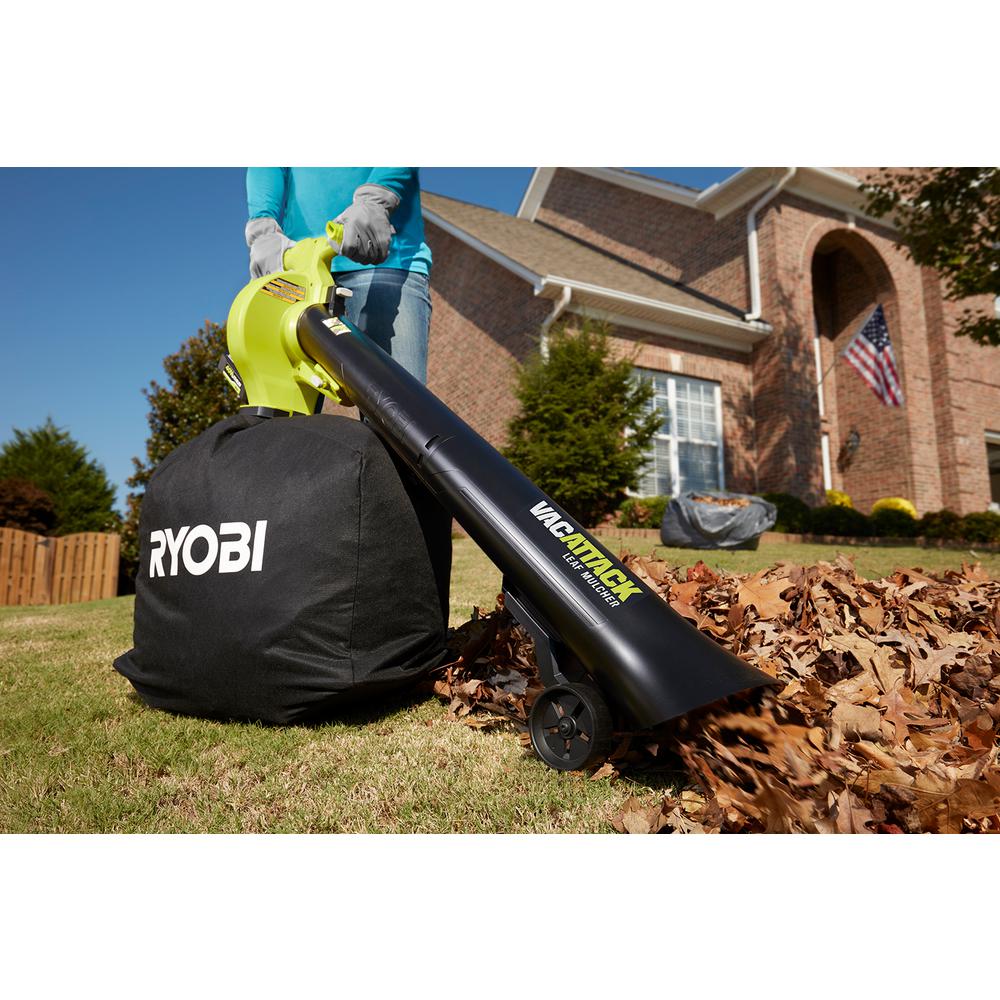 Open Box -  RYOBI 40-Volt Lithium-Ion Cordless Battery Leaf Vacuum/Mulcher (Tool Only) RYOBIBullseye Deals