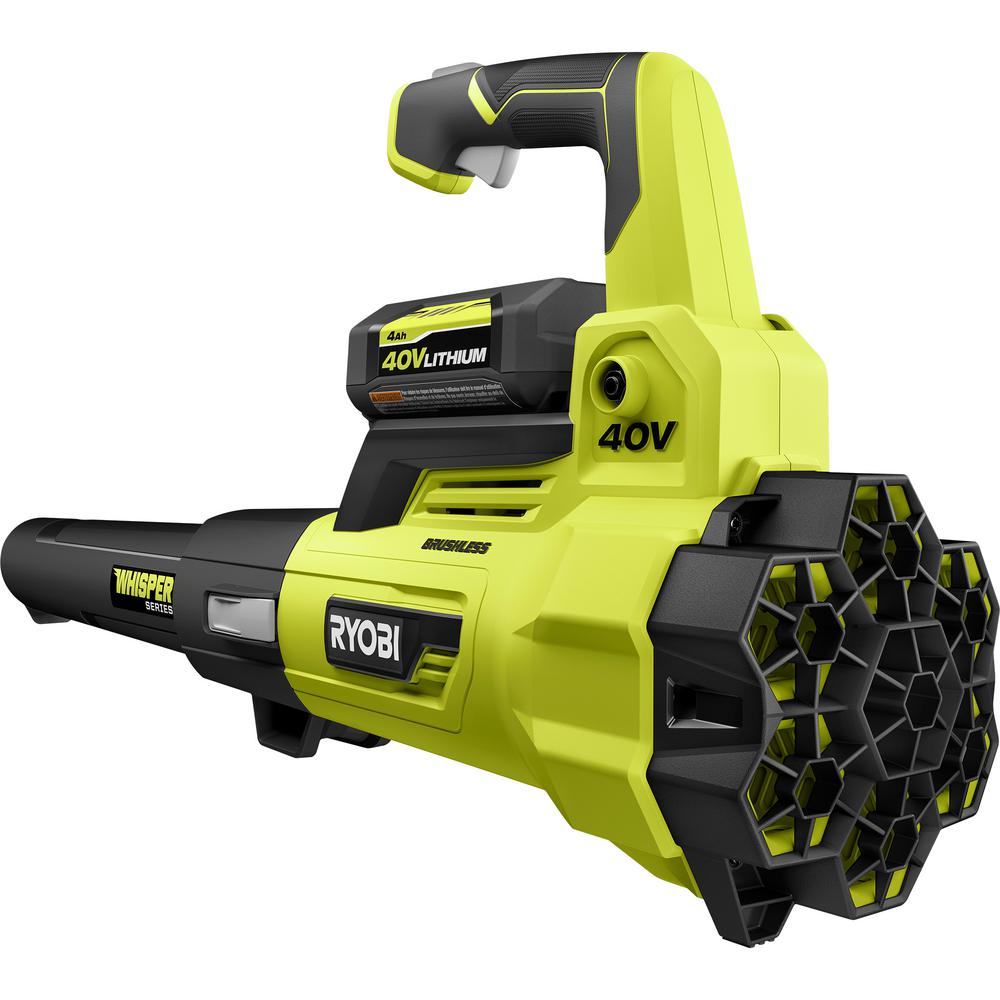 Open Box -  RYOBI RY40470VNM 40-Volt Lithium-Ion Brushless Cordless Leaf Blower w/ Battery RYOBIBullseye Deals