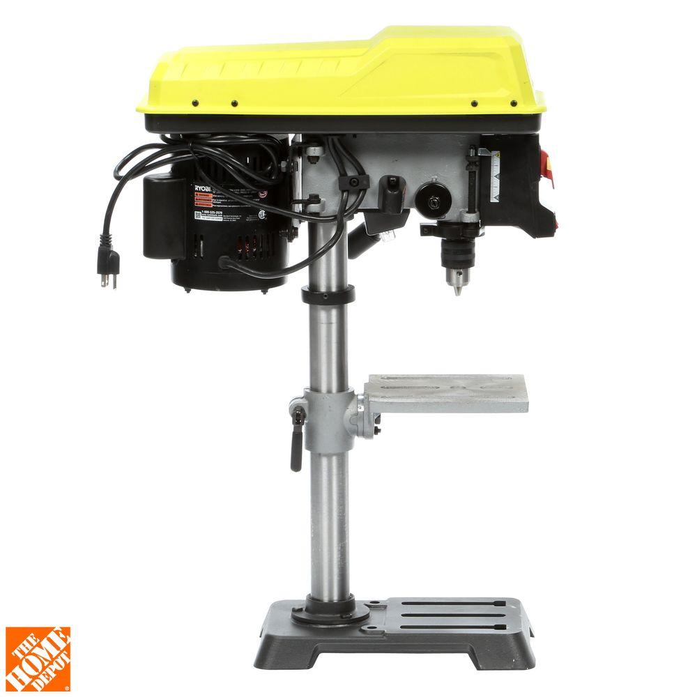 Open Box -  RYOBI 10 in. Drill Press with EXACTLINE Laser Alignment System