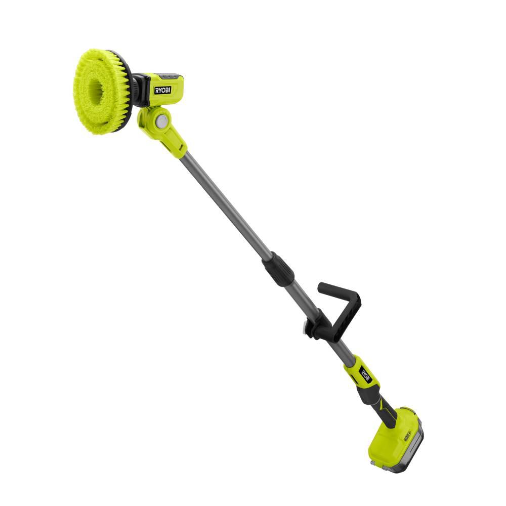 Open Box -  RYOBI 18-Volt ONE+ Cordless Telescoping Power Scrubber (Tool Only) RYOBIBullseye Deals