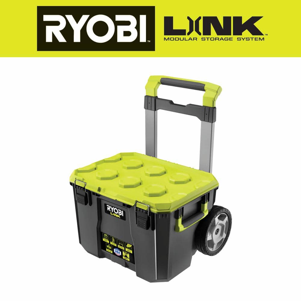 Ryobi LINK Rolling Tool Box, RYOBI Green