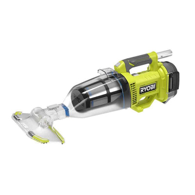 Used - Ryobi ONE+ 18V Handheld Cordless Pool Vacuum Cleaner (Tool Only) with Floor Head