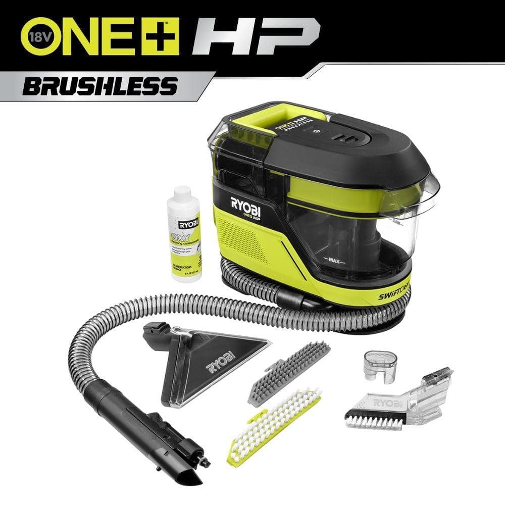 Open Box -  RYOBI ONE+ HP 18V Brushless Cordless SWIFTClean Mid-Size Spot Cleaner (Tool Only)