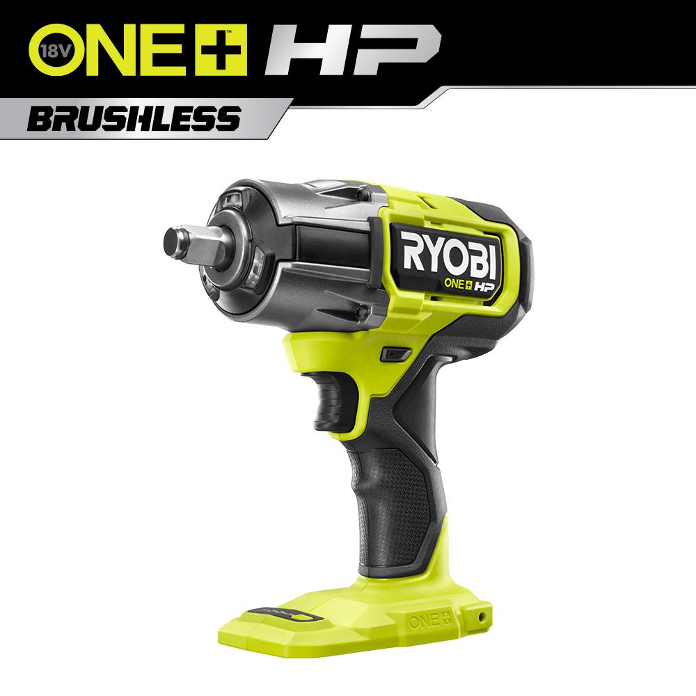 RYOBI ONE+ HP 18V Brushless Cordless 4-Mode 1/2 in. Impact Wrench (Tool Only)