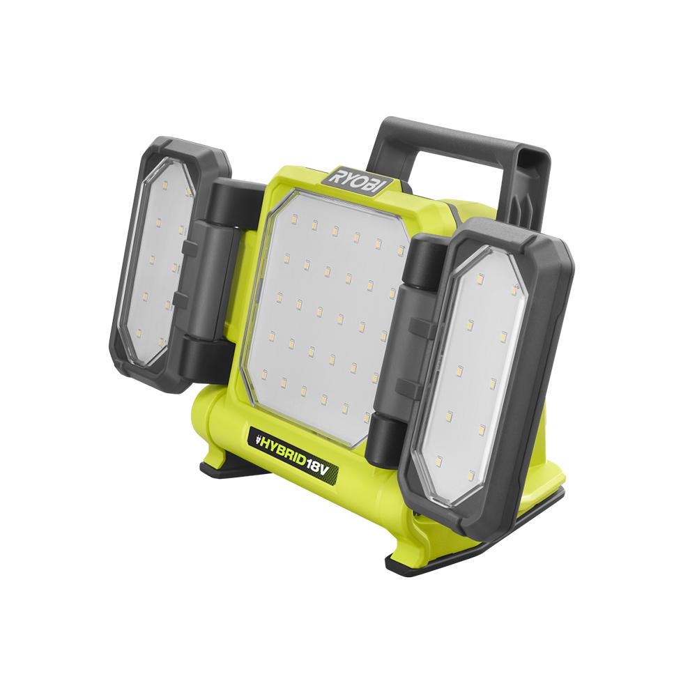 Open Box - RYOBI ONE+ 18V Cordless Hybrid LED Panel Light (Tool Only)