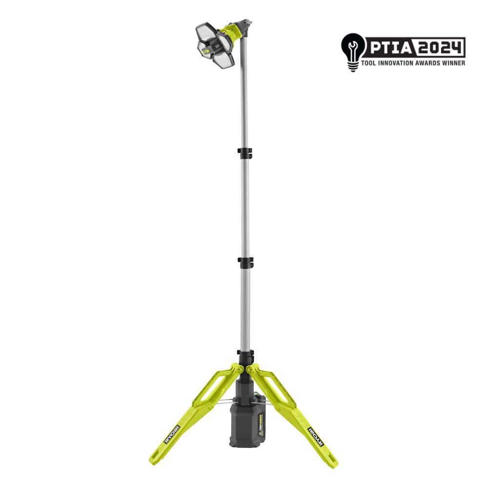 Open Box -  Ryobi Hybrid Tri-Power Tripod Light (Tool Only) RYOBIBullseye Deals