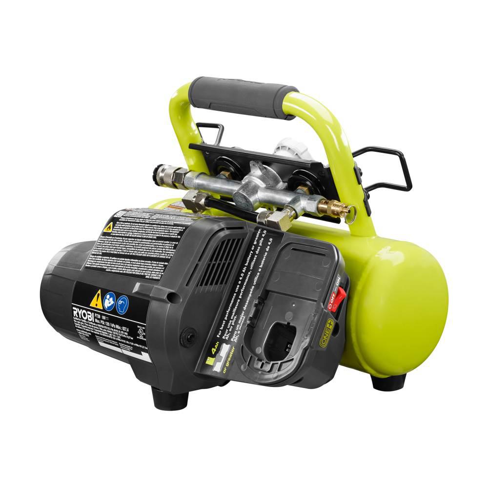 Open Box - RYOBI P739 18-Volt ONE+ Cordless 1 Gal. Portable Air Compressor (Tool-Only)