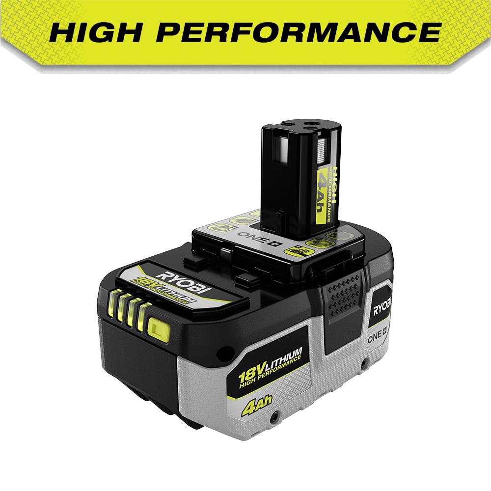 Open Box -  RYOBI ONE+ 18V HIGH PERFORMANCE Lithium-Ion 4.0 Ah Battery RYOBIBullseye Deals