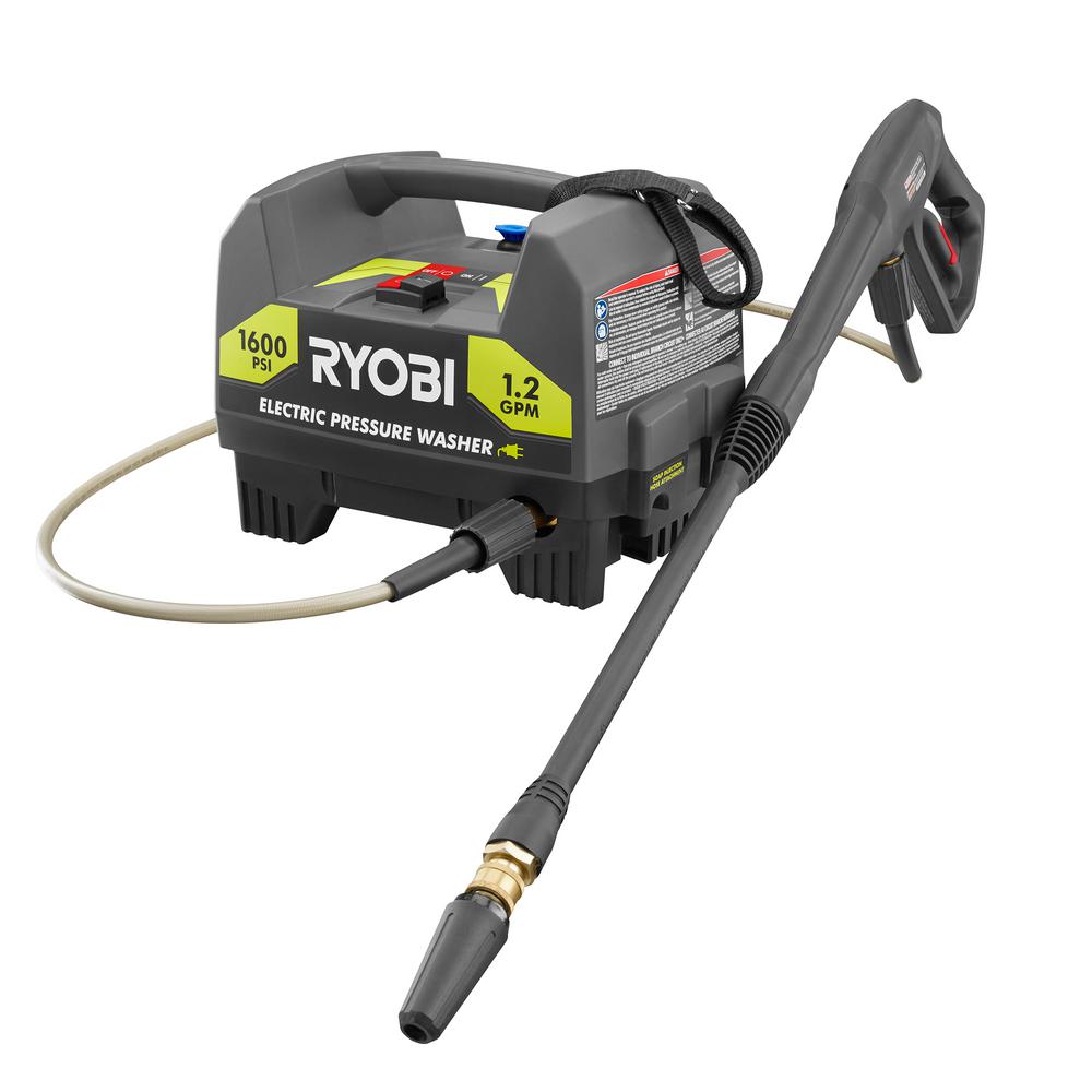 Open Box -  Ryobi RY141612 1,600-PSI 1.2-GPM Electric Pressure Washer RYOBIBullseye Deals
