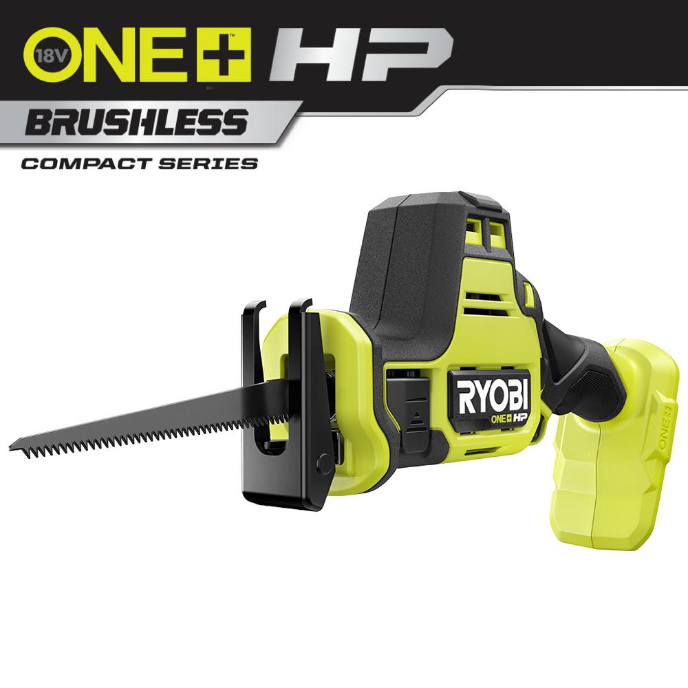 Open Box -  RYOBI ONE+ HP 18V Brushless Cordless Compact One-Handed Reciprocating Saw (Tool Only) RYOBIBullseye Deals