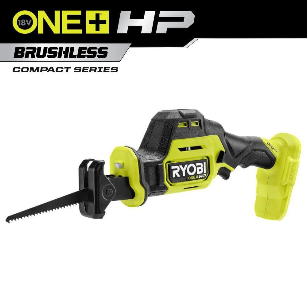 Open Box - ONE+ HP 18V Brushless Cordless Compact One-Handed Reciprocating Saw (Tool Only)