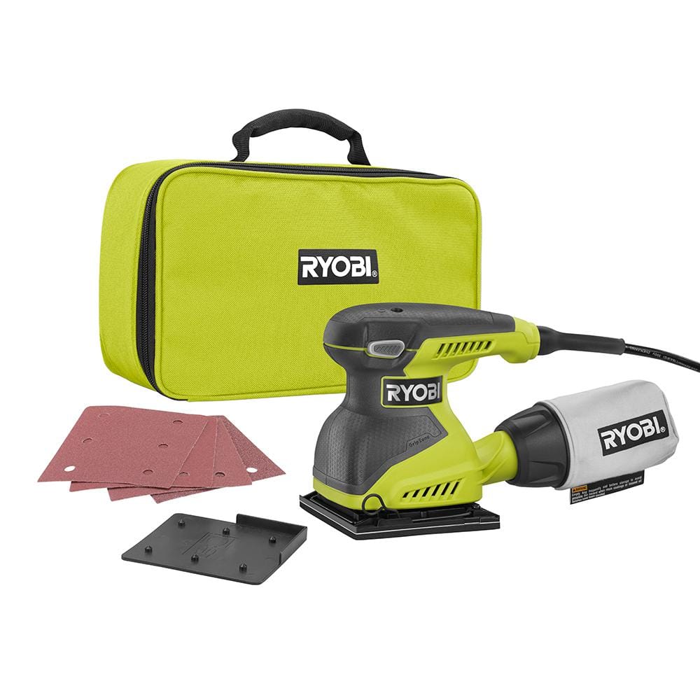 Open Box -  RYOBI 2 Amp Corded 1/4 Sheet Sander