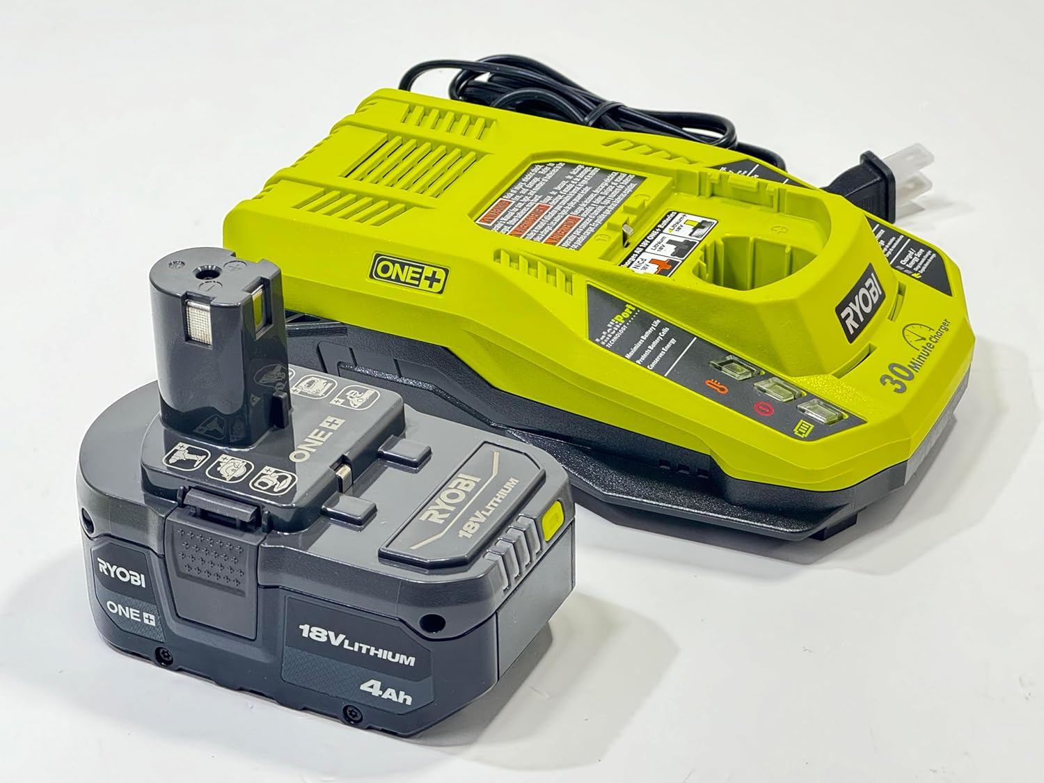 Open Box -  RYOBI ONE+ 18V HIGH PERFORMANCE Starter Kit with 4.0 Ah Battery and Charger RYOBIBullseye Deals