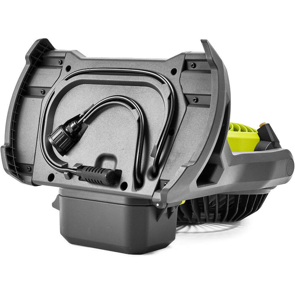Open Box -  RYOBI 18V ONE+ Cordless 7-1/2 in. Bucket Top Misting Fan (Tool Only)