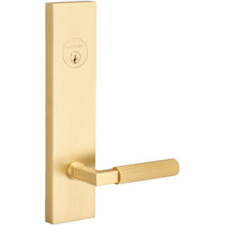 Open Box - Sure-Loc LV307 SB-GRIP SKN SB - Door Lever Combo Packs Door Hardware