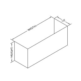 Open Box - Vent-A-Hood WDCM-36 SS - Range Hood Accessories