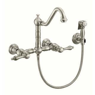Open Box - Whitehaus WHKWLV3-9402-NT-BN - Kitchen Faucet