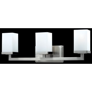 Open Box - Z-Lite 1900-3V Tidal 3 Light Bathroom Vanity Light with Matte Opal Glass Shade